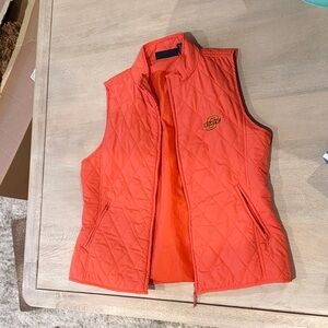 Oklahoma State OSU Orange Quilted Women's Vest